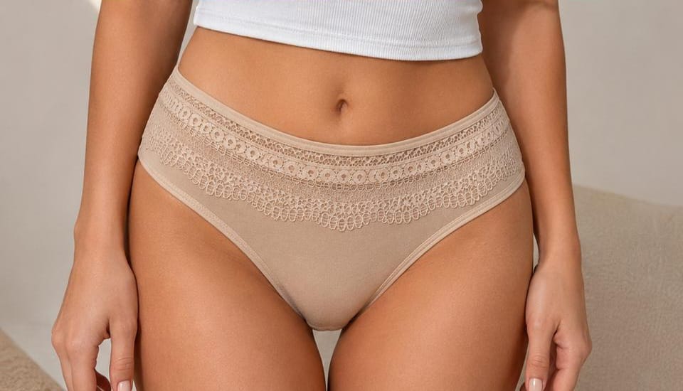 Slip avec dentelle
