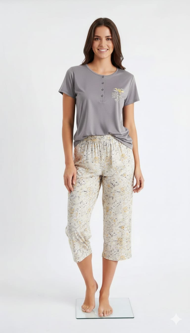 Pyjama avec pantacourt