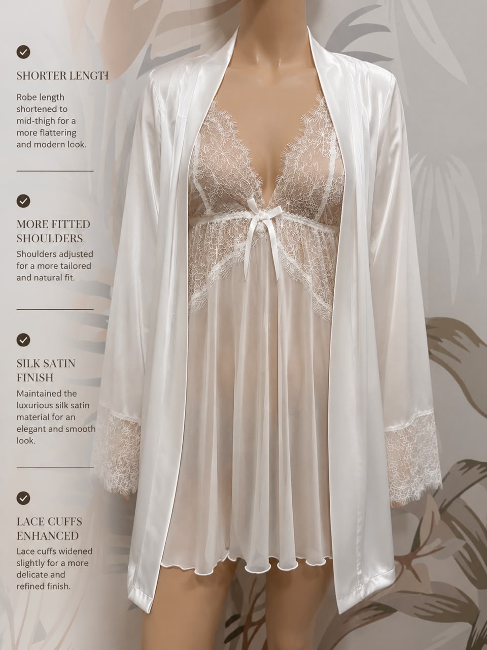 parure en satin