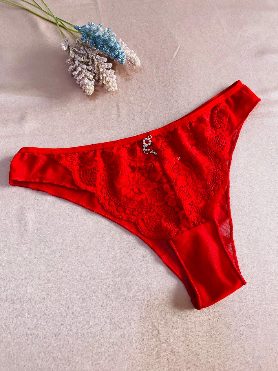 Slip avec dentelle