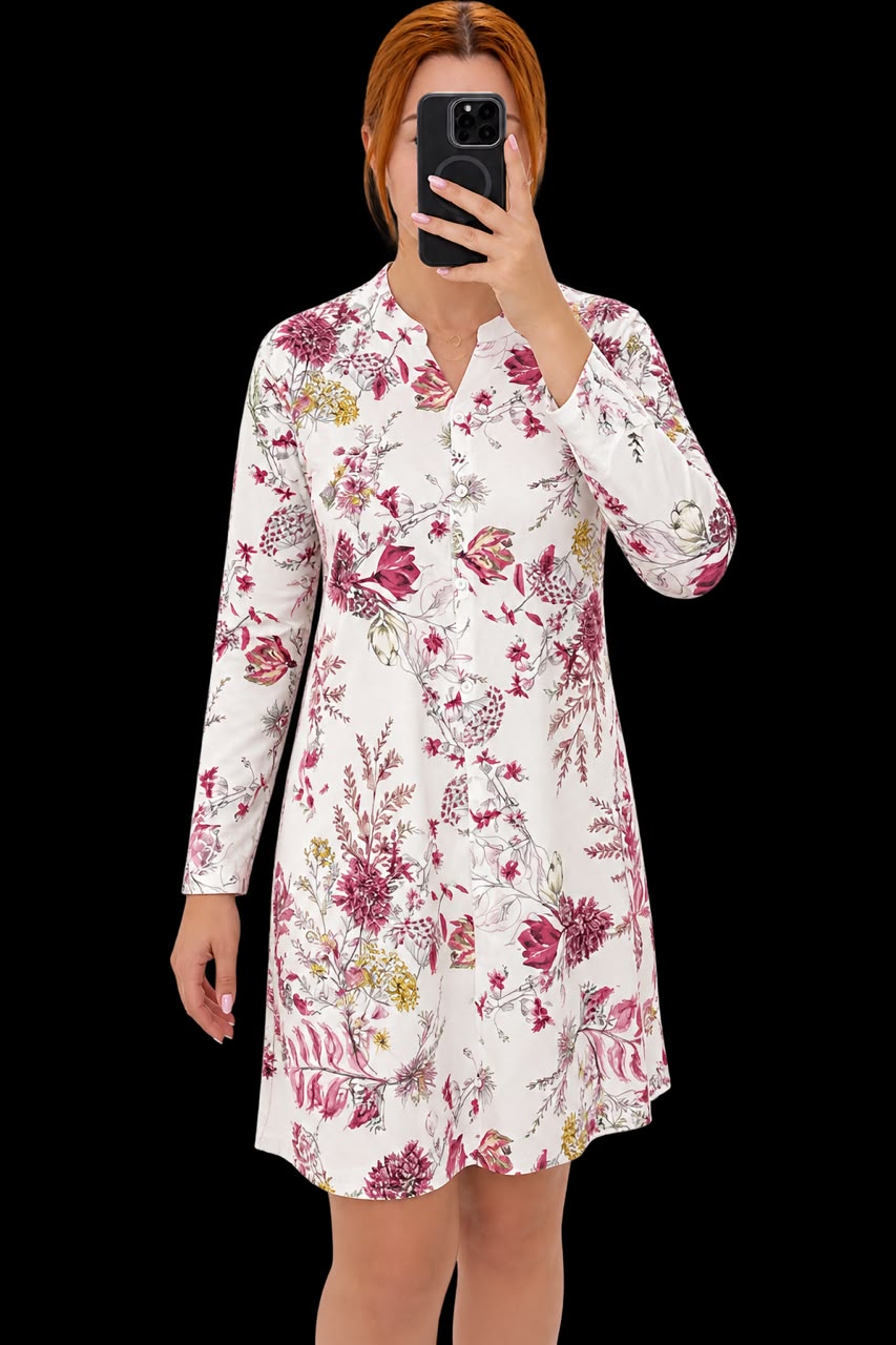 Chemise de nuit hiver