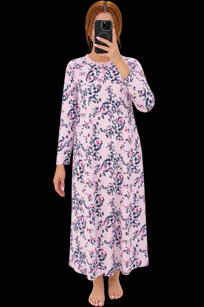 Chemise de nuit hiver