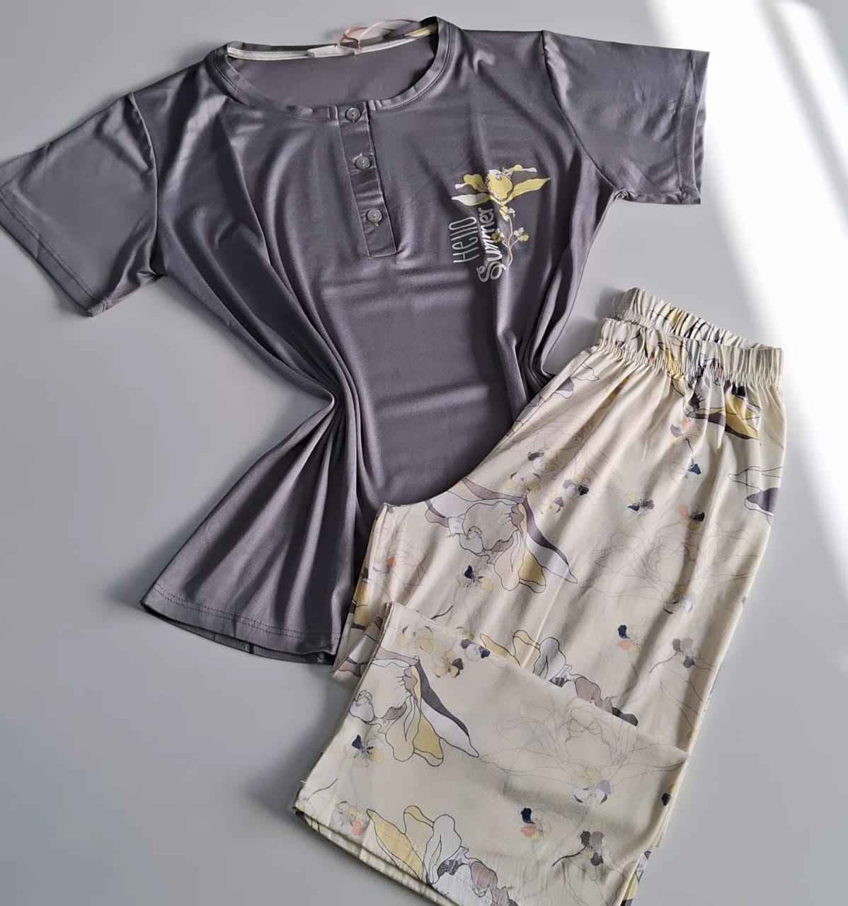 Pyjama avec pantacourt