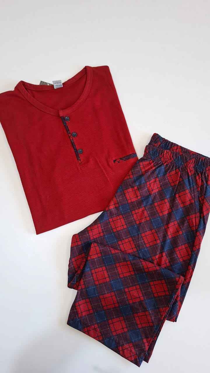 pyjama pour homme avec pantacourt