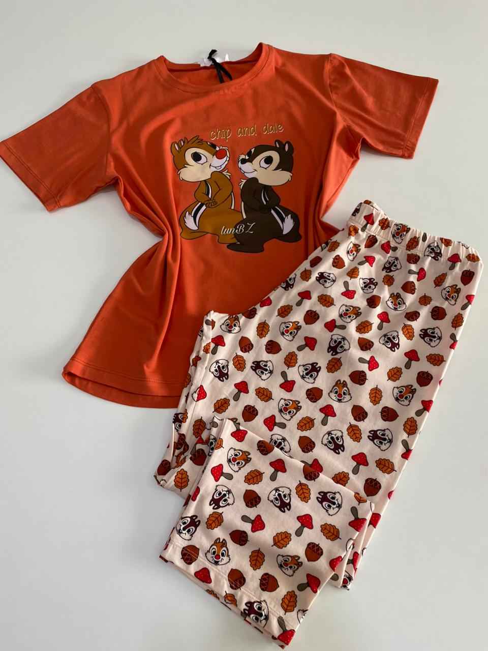 Pyjama avec pantacourt