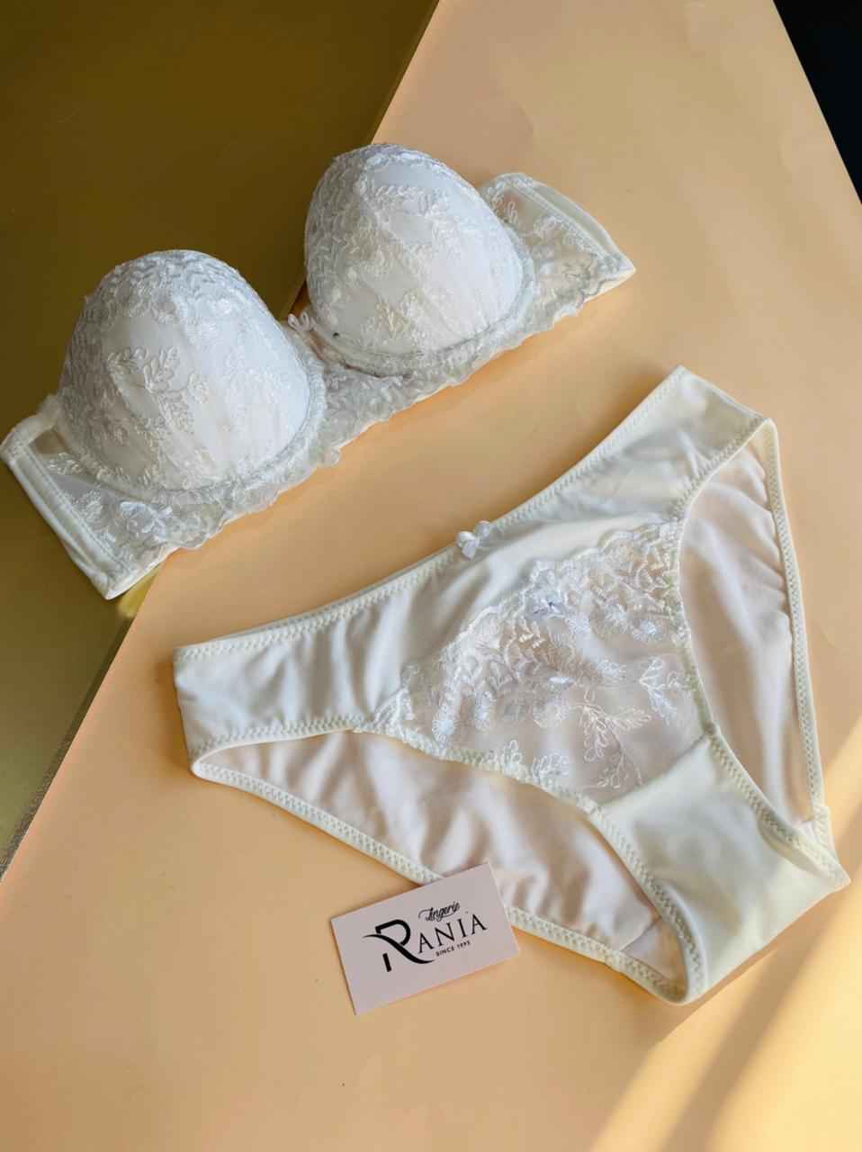 Ensemble Soutien-Gorge Et Culotte Mariée